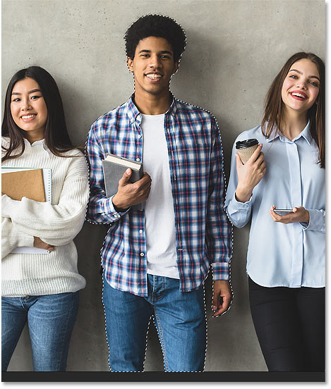 Using the Object Selection Tool and Object Finder in Photoshop 2022 14 Photoshop selected the object after releasing the mouse button.