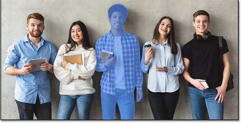 Using the Object Selection Tool and Object Finder in Photoshop 2022 72 Click to select a new object and deselect all other objects