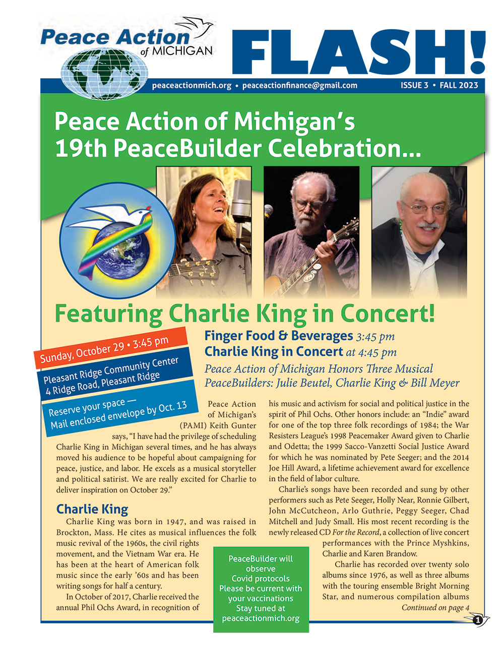 Flash Newsletter — Fall 2023