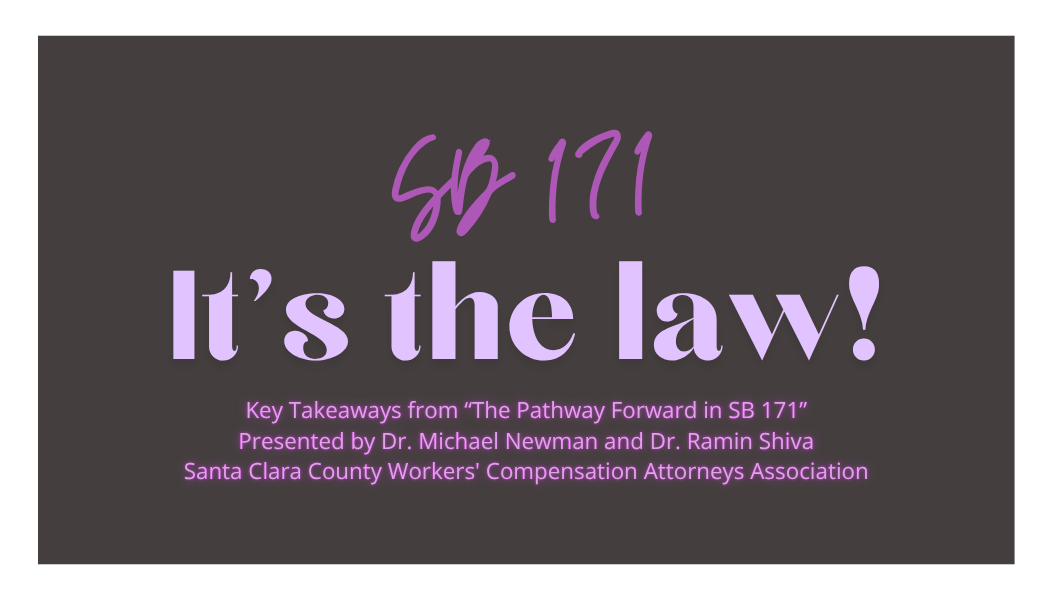 SB171 – it’s the LAW!