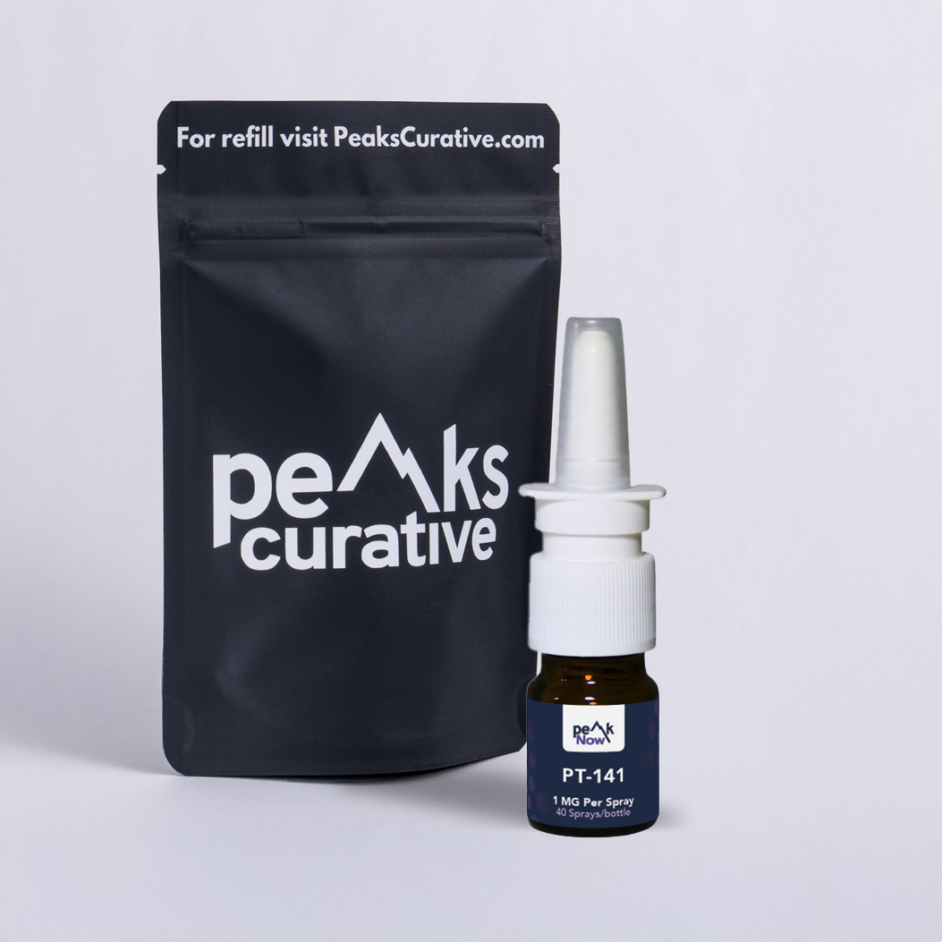 Pt-141 bremelanotide nasal spray