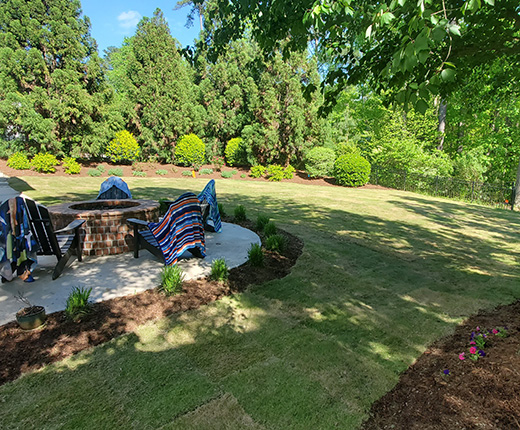 Sod Installation in Highcroft Neighborhood of Cary