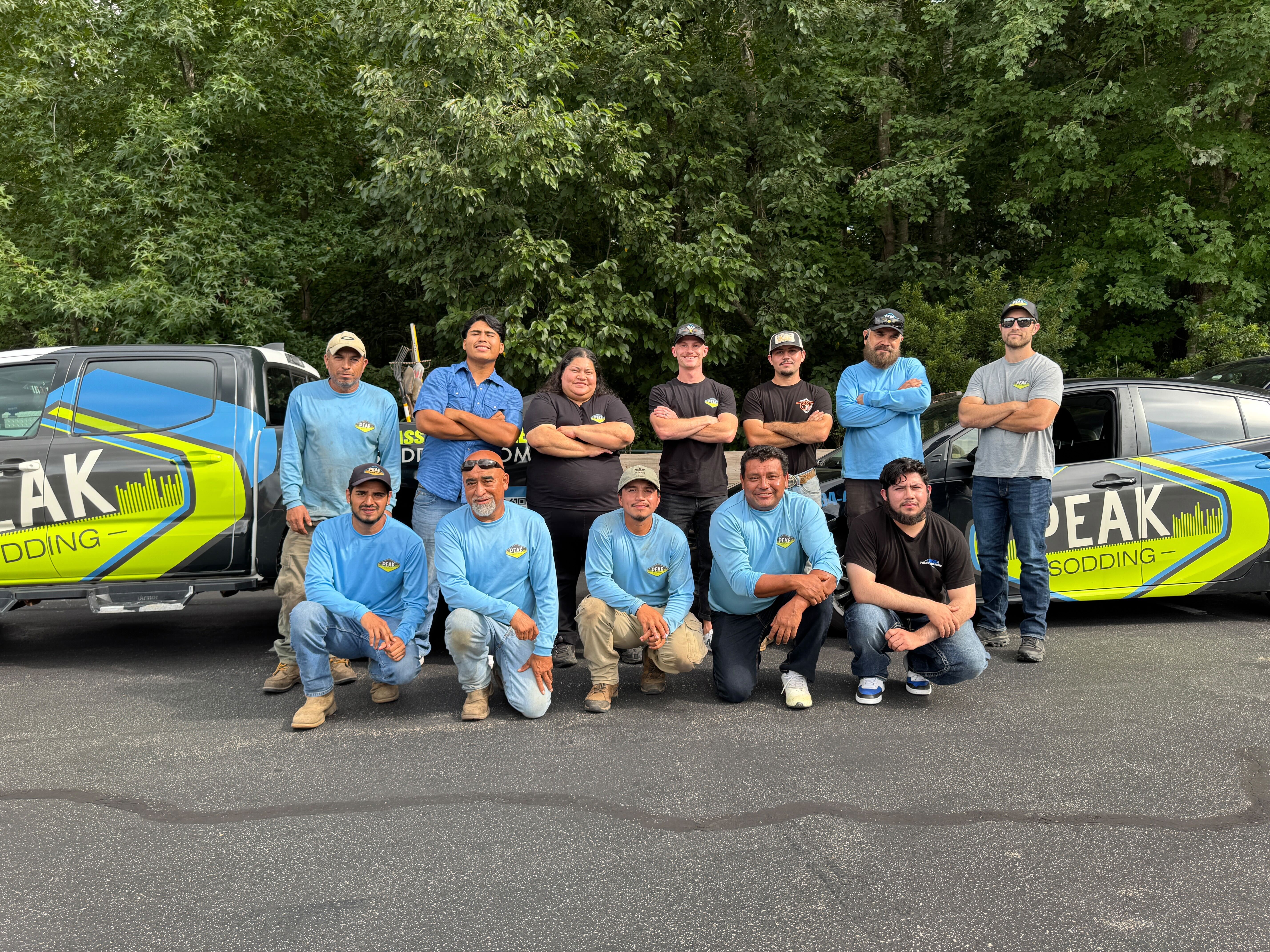 The Peak Sodding team