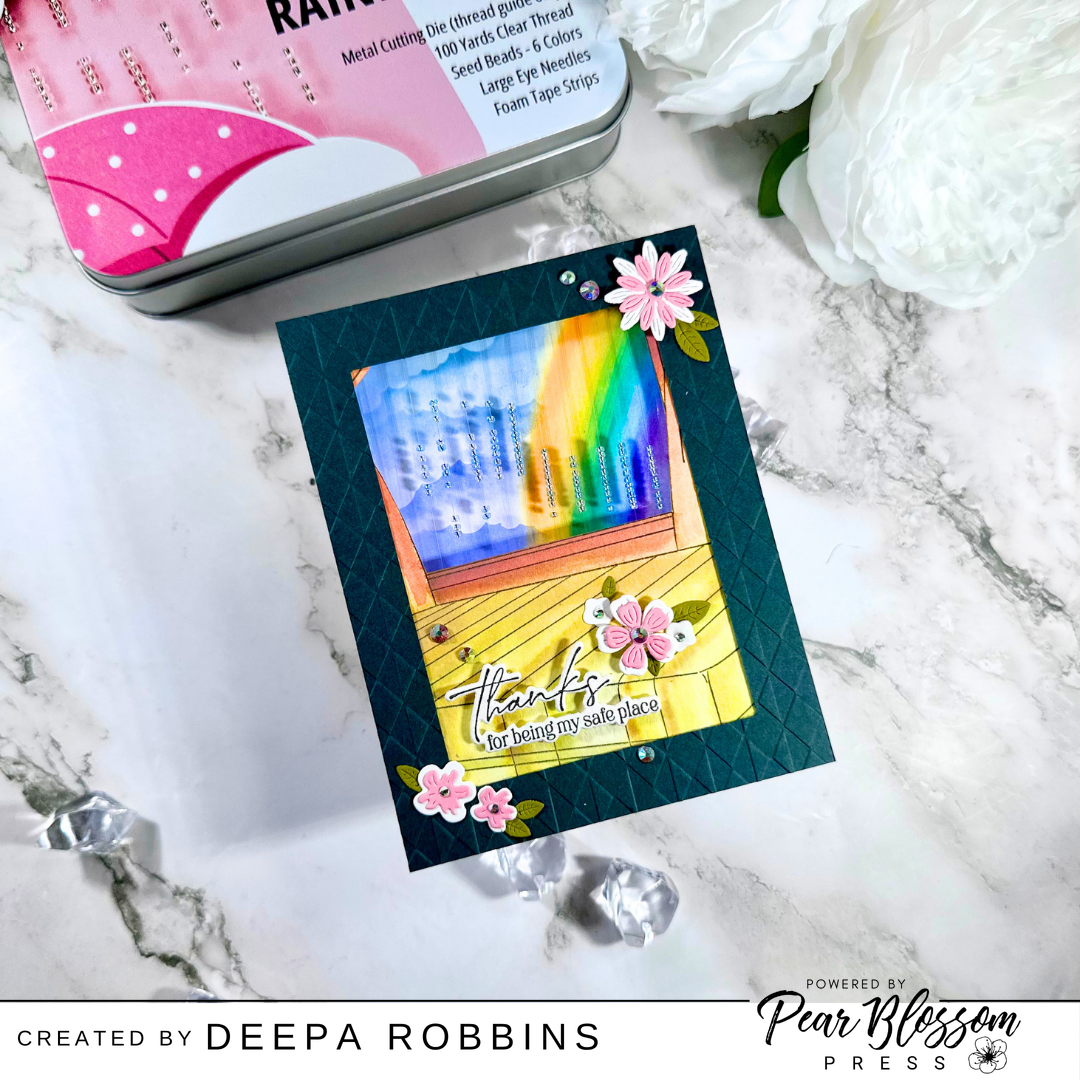 Rain, Rainbows & Real Texture: Creating a Beaded Window Scene