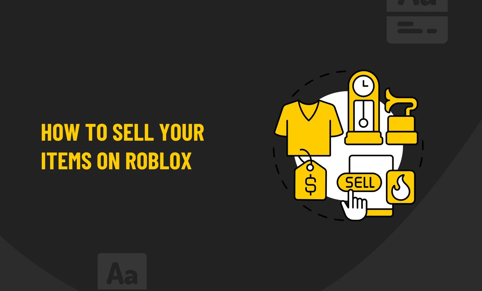 How To Sell Your Items On Roblox Pearl Lemon Games 21 