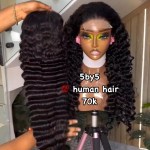 5by5 deepwave 💯 human hair