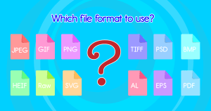 13 Common image file formats and when is the best time to use them