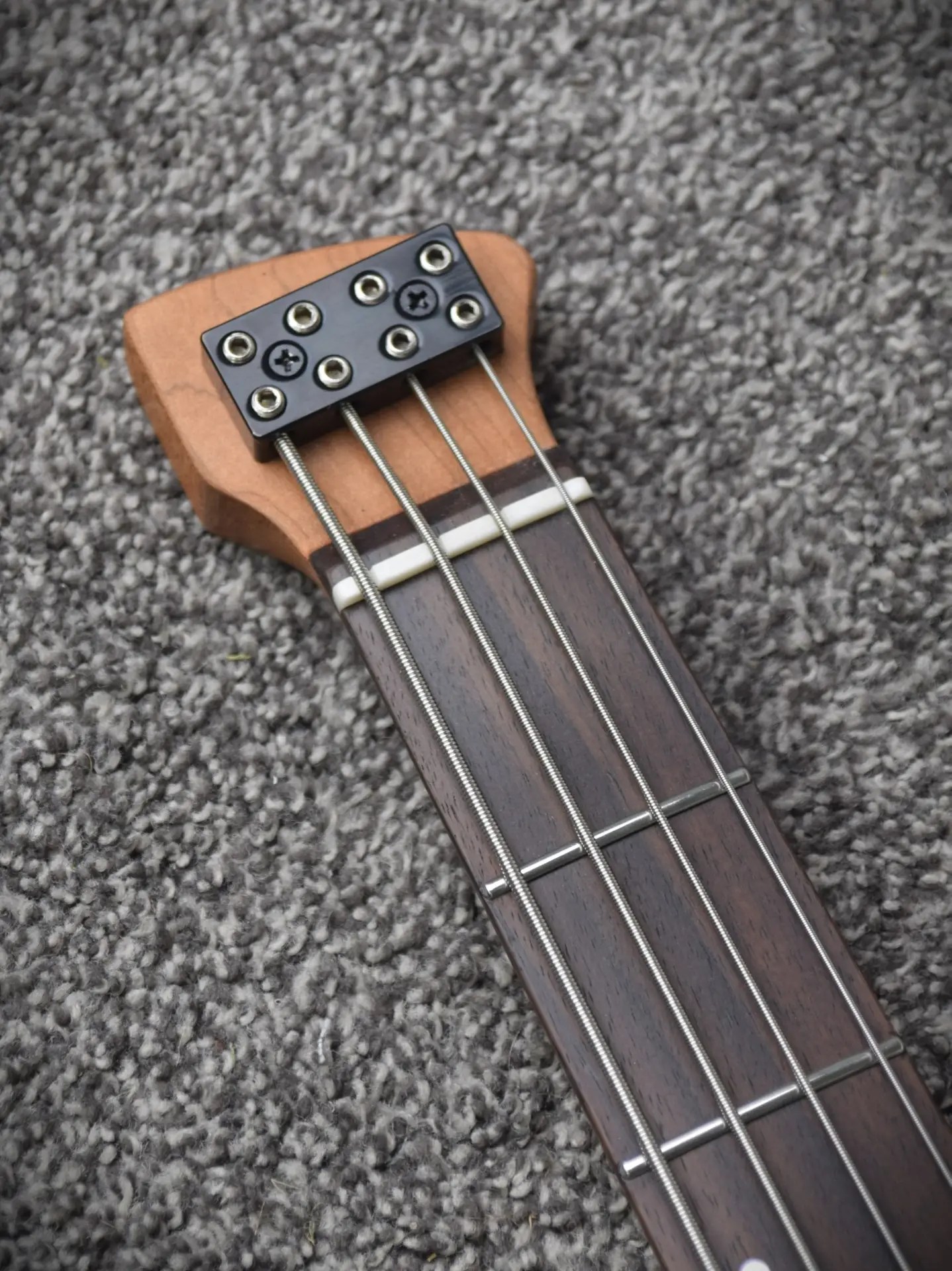 Pearson Omega 4 Standard Bass - Raw Aluminum - Image 8