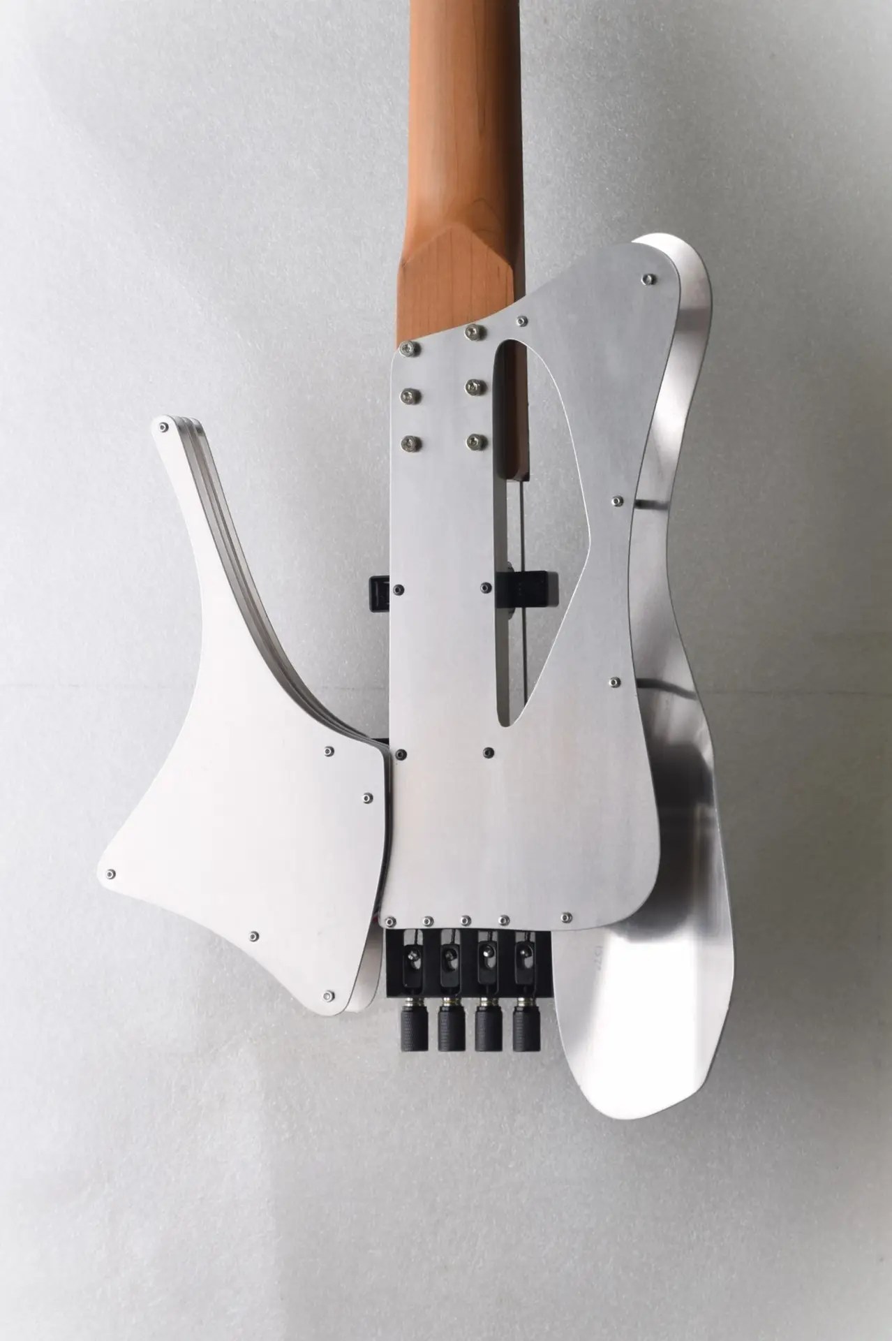 Pearson Omega 4 Standard Bass - Raw Aluminum - Image 7