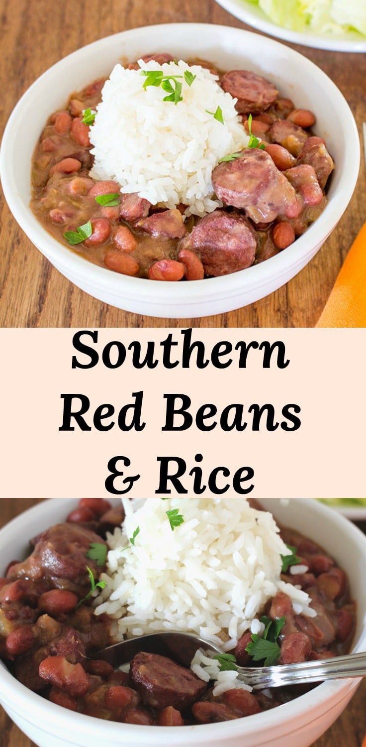 I grew up in louisiana and love red beans and rice; Southern Red Beans and Rice | Pear Tree Kitchen