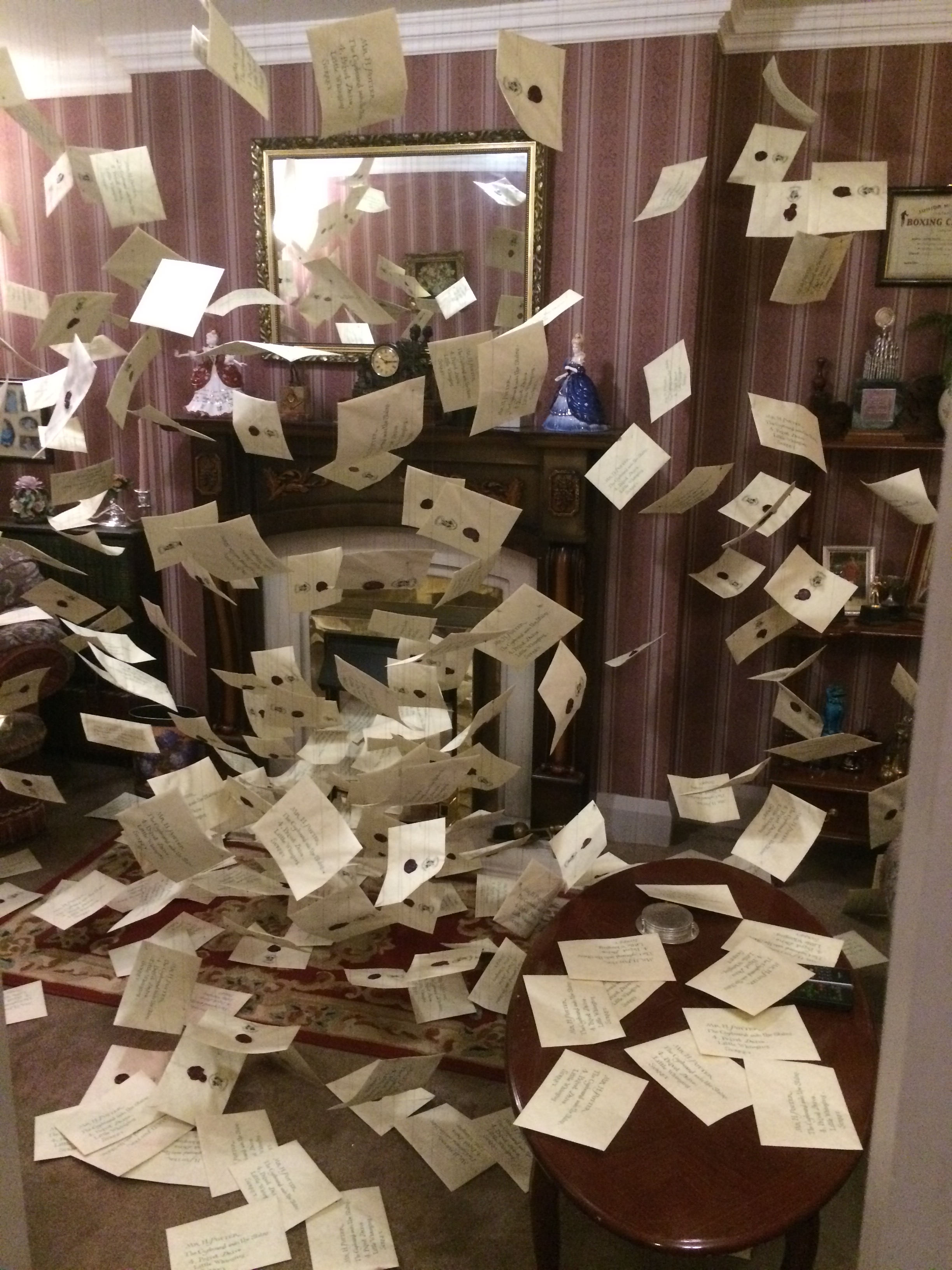 Harry Potter Party Hogwarts Letters Live Wise Love Well