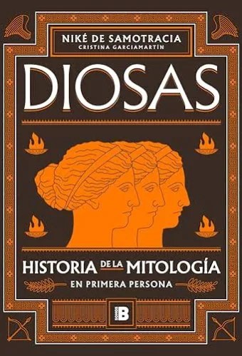 Portada de Diosas, mitos en primera persona, de Cristina García Martín