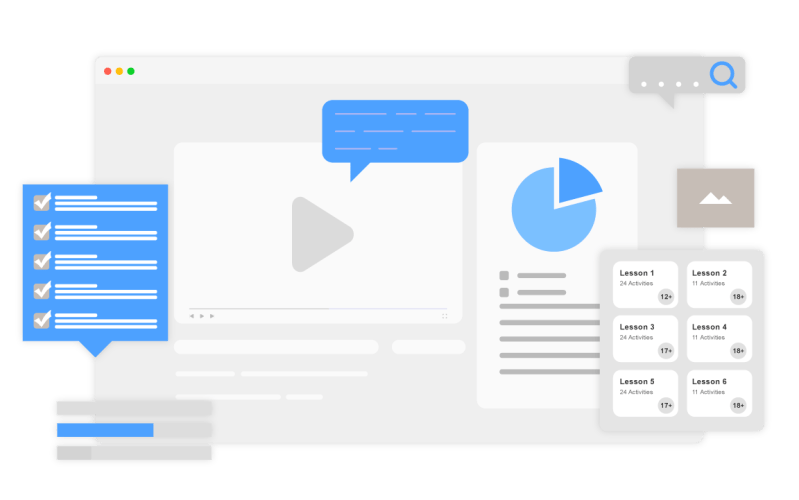 Lms Courses Elearning - Abstract Photos - Creative Retina Collection