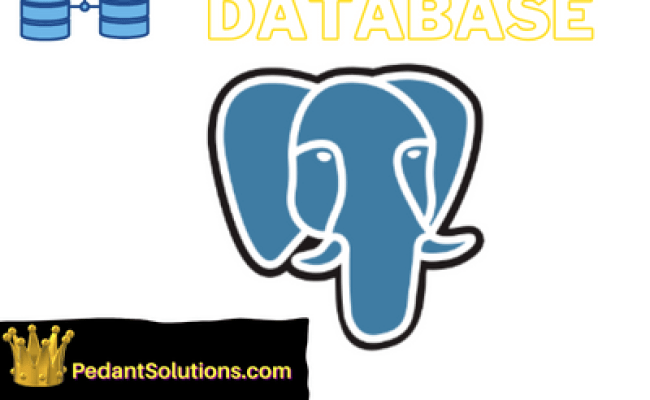 Postgresql Sql Error 42601 - Easy Fix - PEDANT SOLUTIONS Postgresql Sql ...