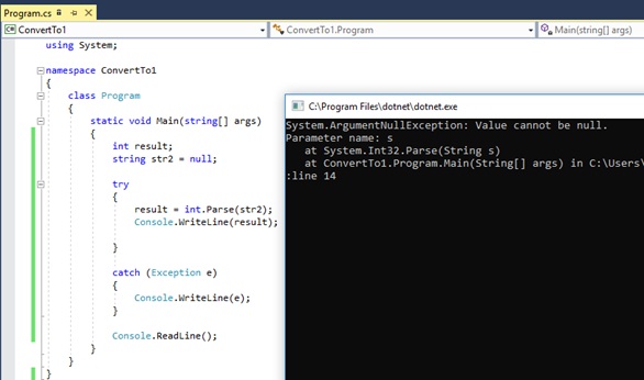 Cannot convert argument 1 from. Convert to c#. int parse c#. метод parse c#. функция parse c#.