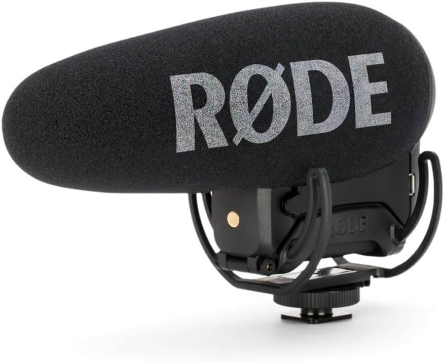 RØDE VideoMic Pro+ shotgun mic