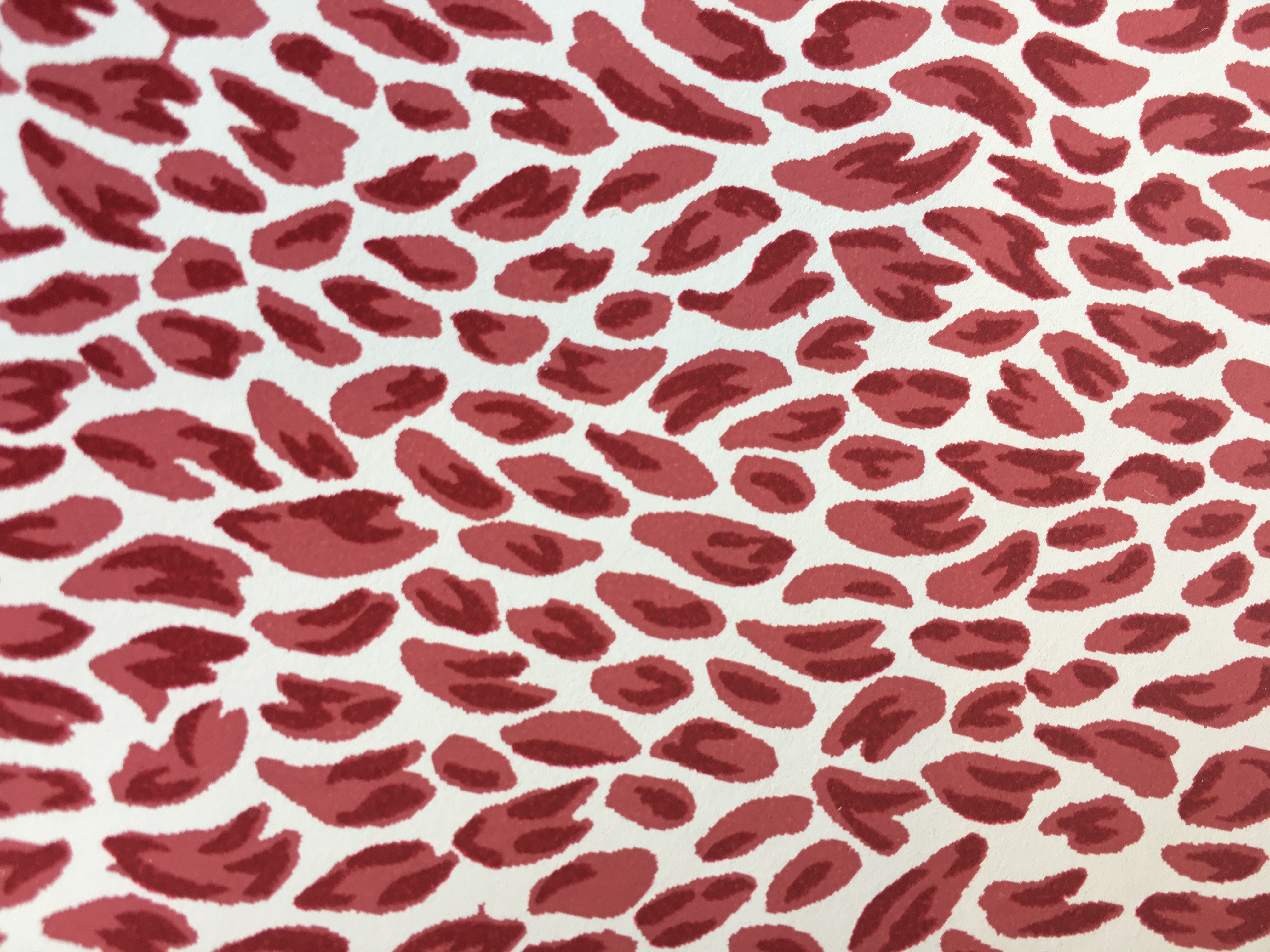 Unbranded bespoke hand-printed.