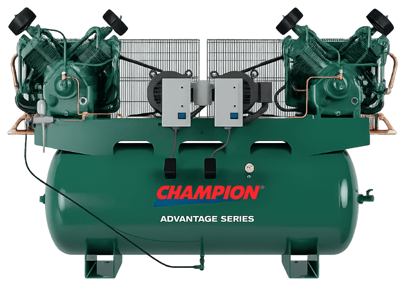 Champion duplex reciprocating compressor
