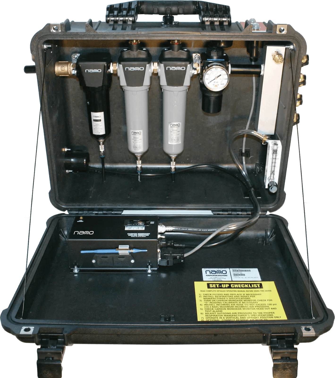 Nano BAC breathing air case