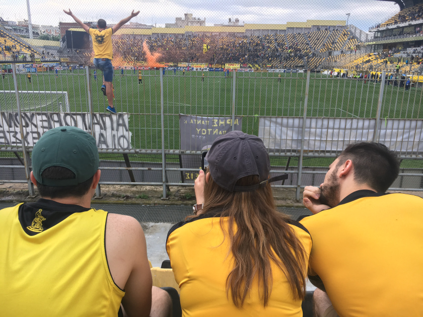 Aris fans, all of them ultra