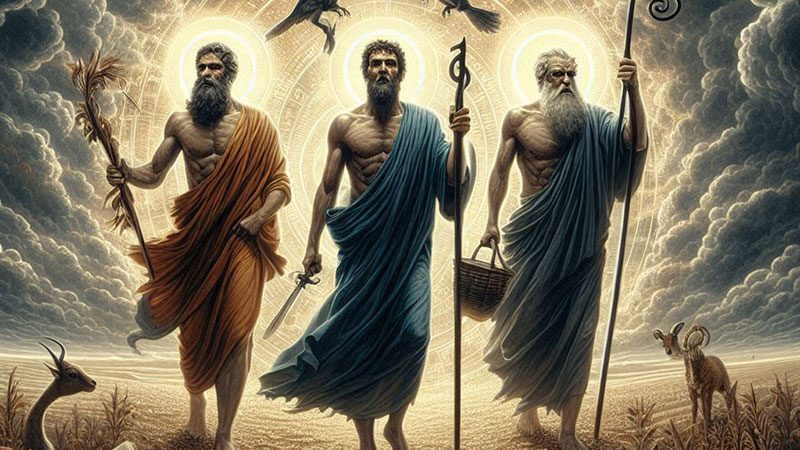 The children of adam and eve: cain, abel, and seth