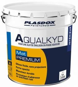 Peinture Aqualkyd Mat PLASDOX 1OL