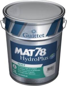 Peinture Mat 78 Hydroplus GUITTET 3L