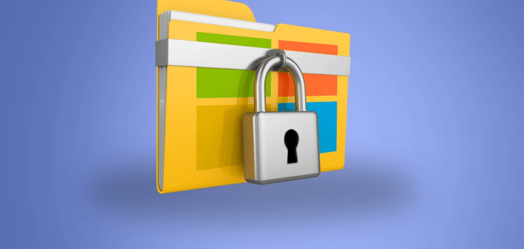 mengunci folder di laptop windows