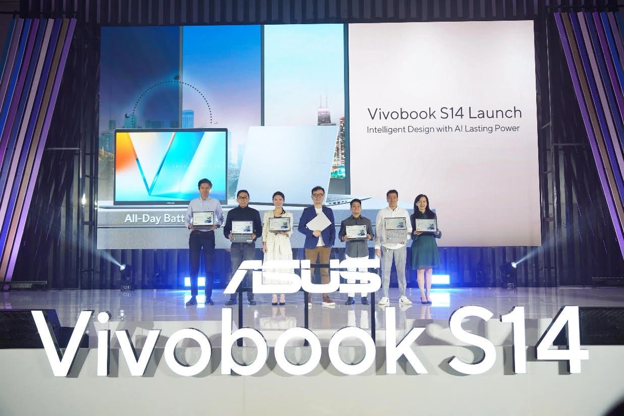 ASUS Vivobook S14, Laptop AI Modern dengan Desain Tipis, Tangguh, dan Ditenagai Hardware Powerful