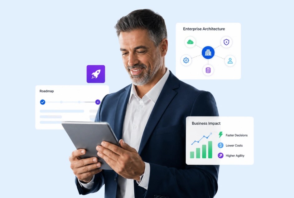 Enterprise architecture management software providing complete technology visibility.