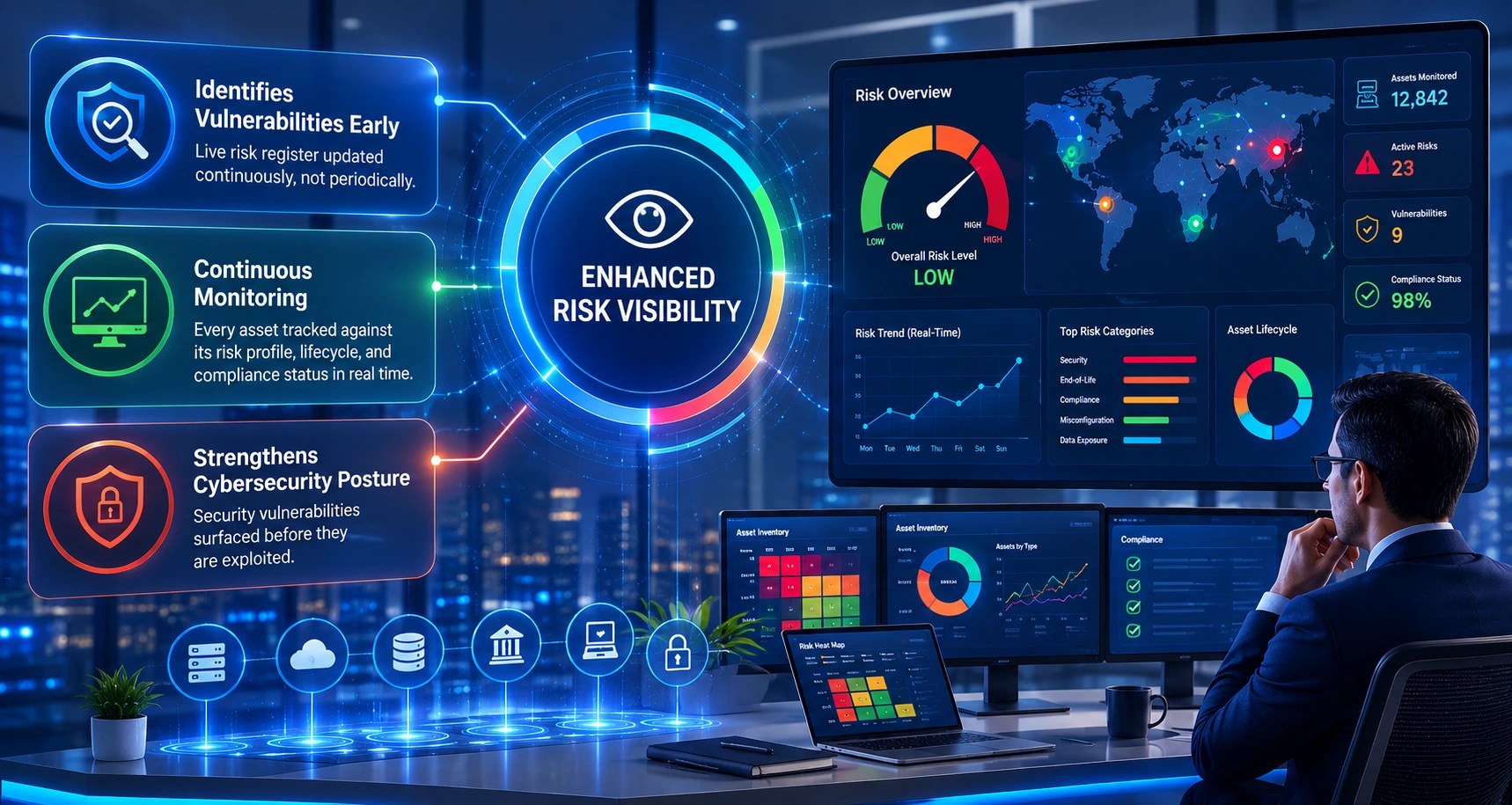 Enterprise IT Operations Dashboard with Real-Time Analytics