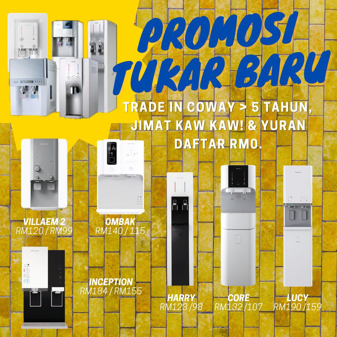 Harga Renew Service Coway 2021: Nak Renew Servis atau Trade In ...