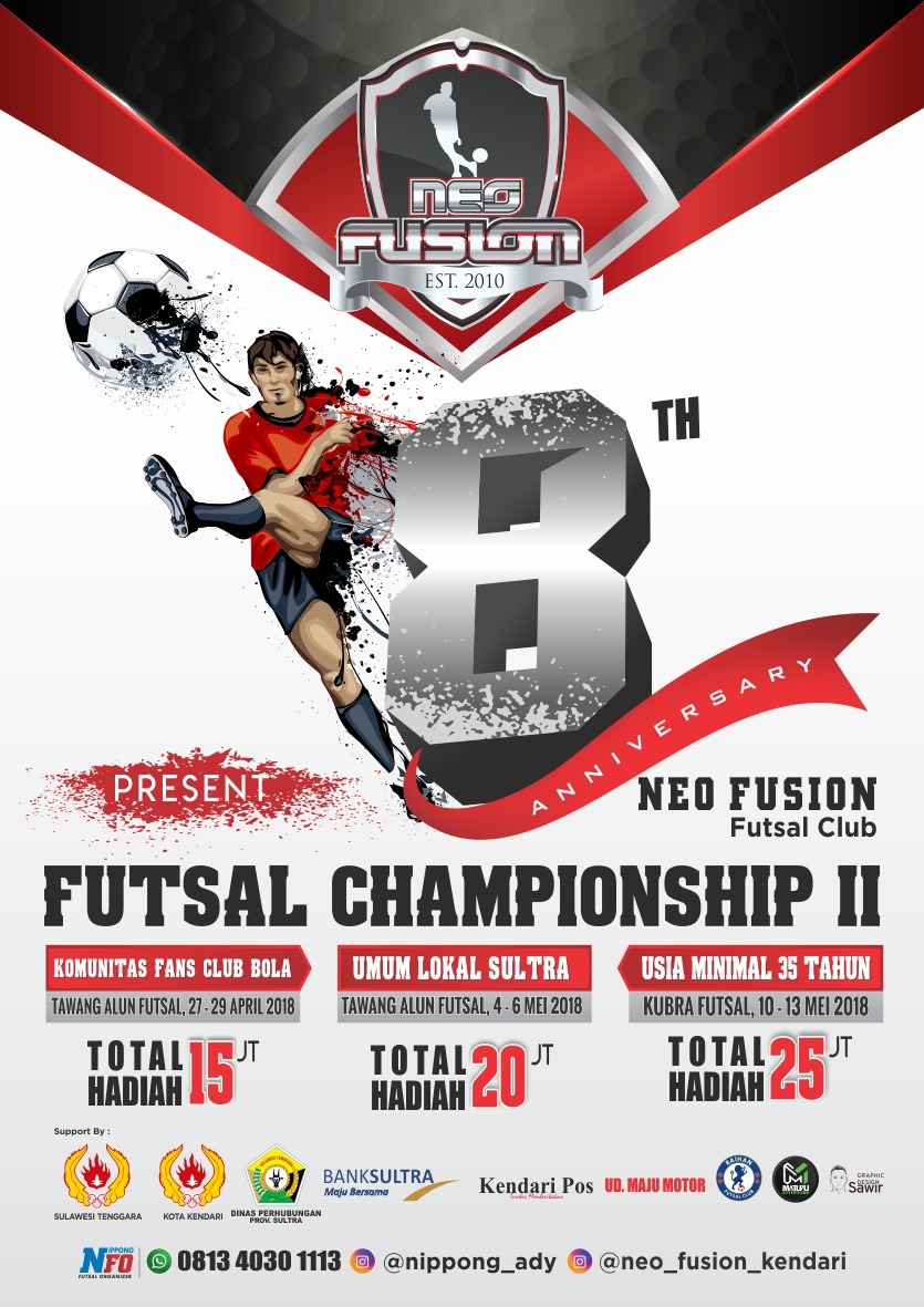 Neo Fusion Futsal Club Kendari Buka Futsal Championship II - Penasultra.com