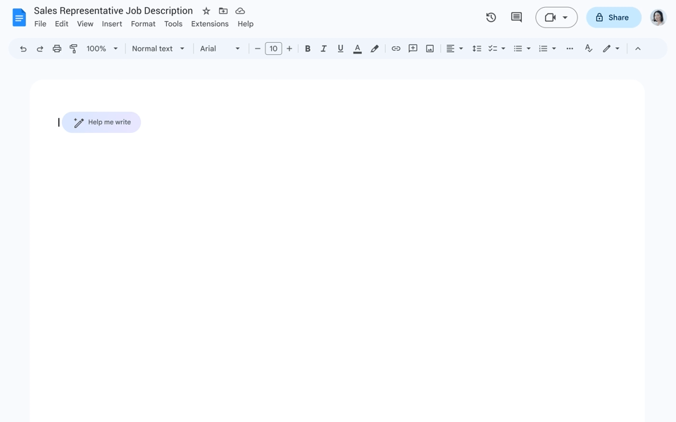 Google Workspace Docs
