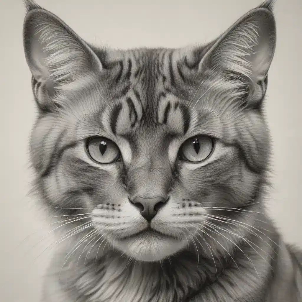 Graphite Grandeur: Elevating Feline Drawings with Depth Graphite Grandeur: Elevating Feline Drawings with Depth