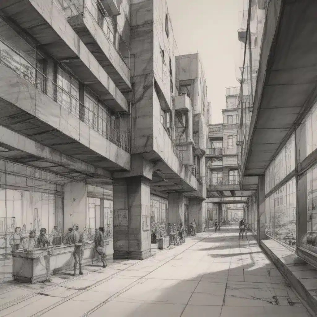 Troubleshooting Perspective in Expressive Graphite Architectural Sketches