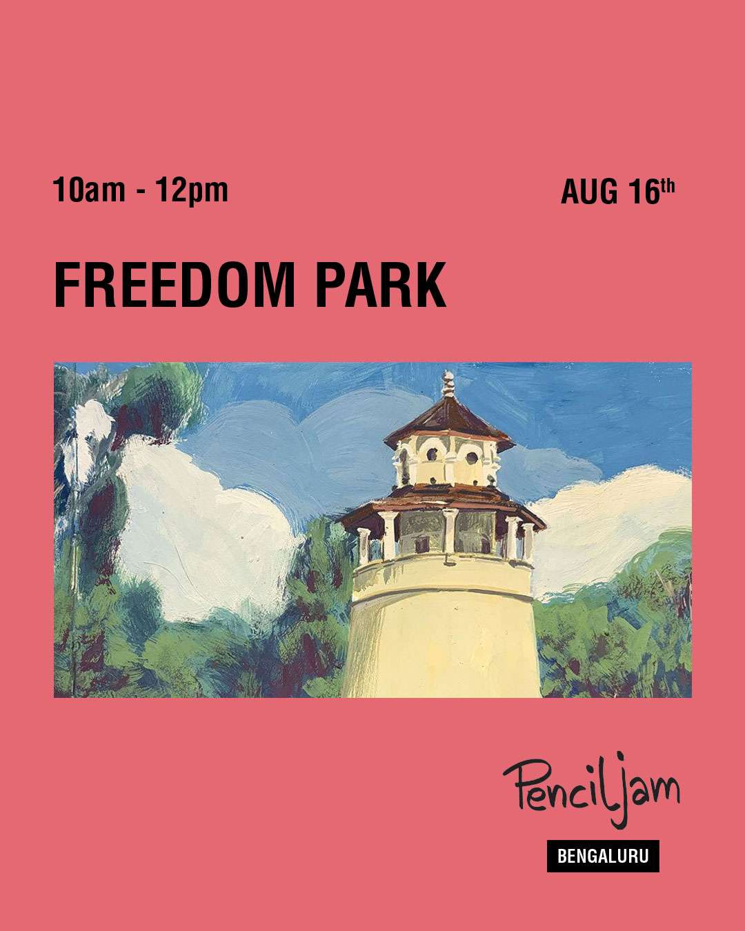 Penciljam Bengaluru at Freedom Park