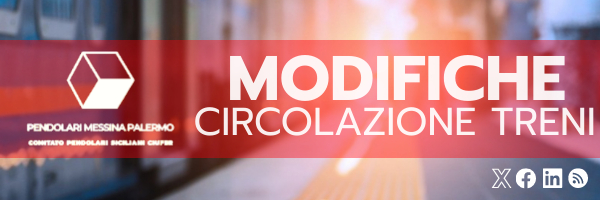 VARIAZIONI OFFERTA FERROVIARIA
