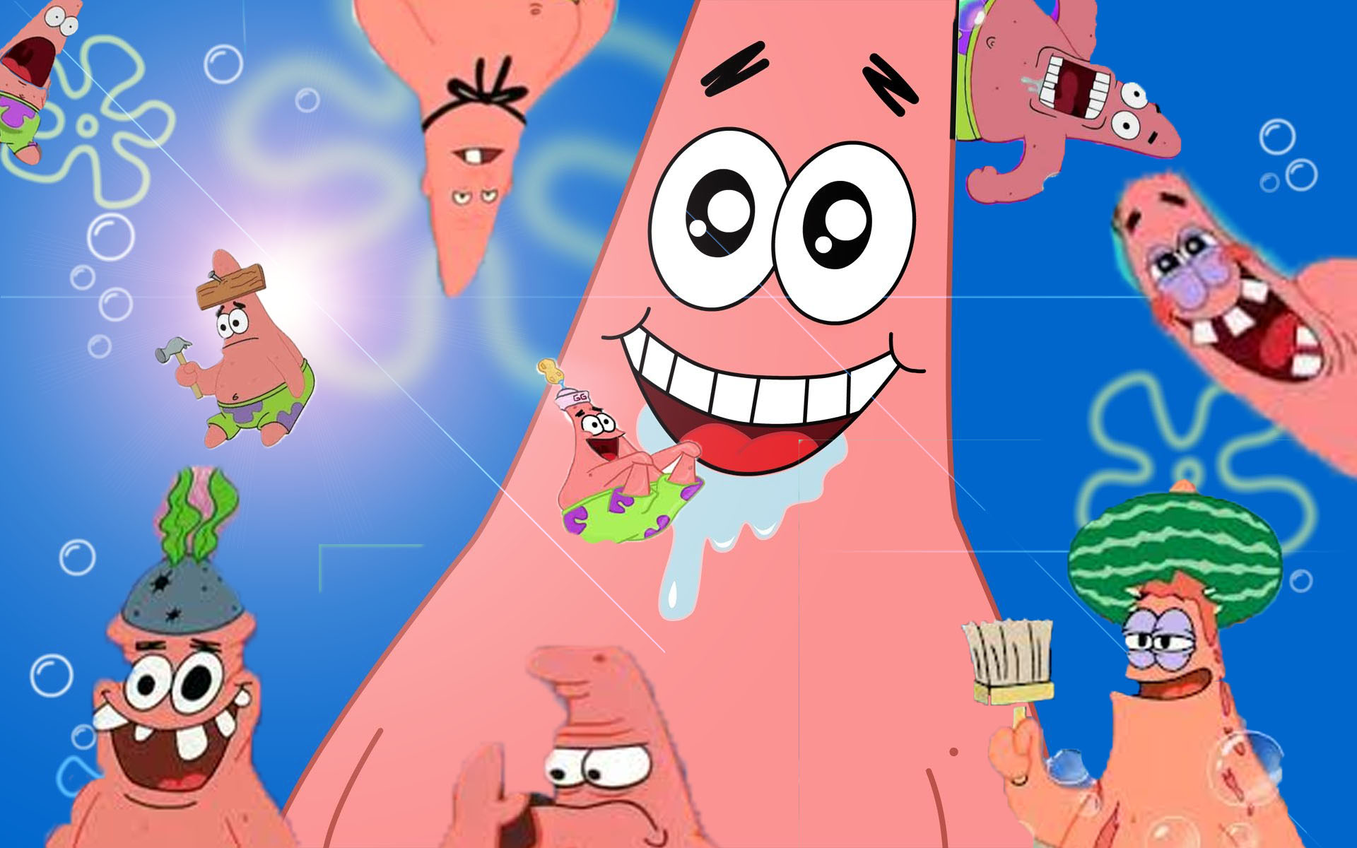 patrick star, patrick o'brian and faces on pinterest on ugly patrick wallpapers