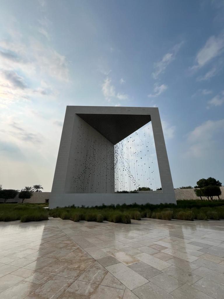 A memorial to the late ruler, Ar Ra Abu Dhabi