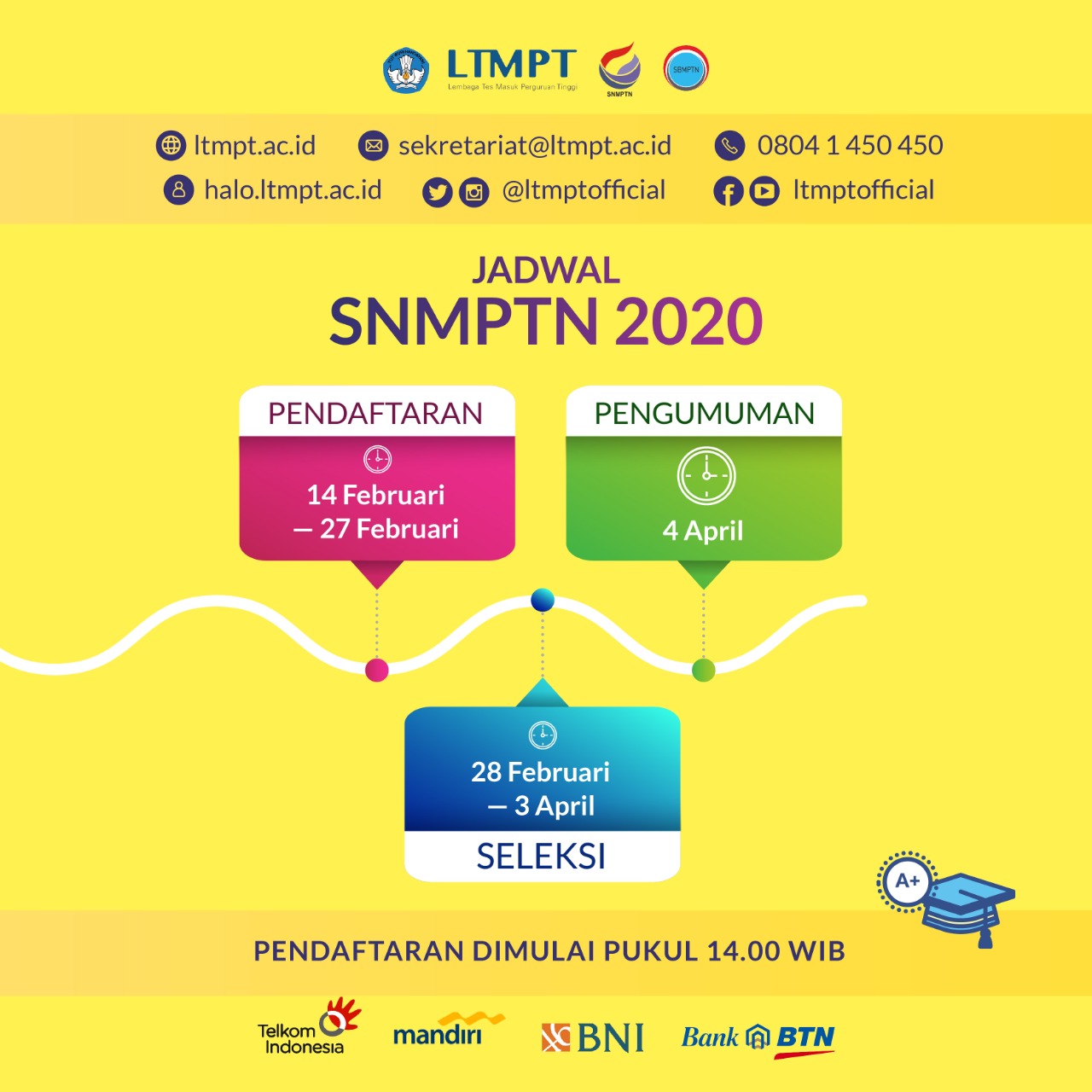 Pendaftaran SNMPTN 2020 Dimulai Tanggal 14 Februari 2020 - Penerimaan  Mahasiswa Baru - UPN &ldquo;Veteran&rdquo; Jakarta