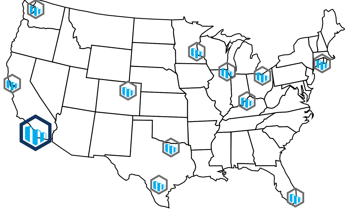 Development Management Services Pennington Advisors Usa Map 12 