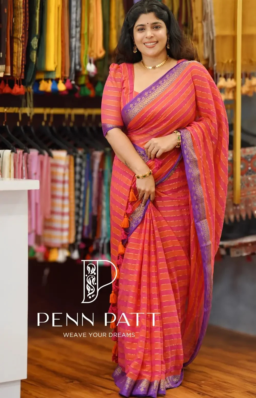 PADMINI PREMIUM MULCOTTON SAREE