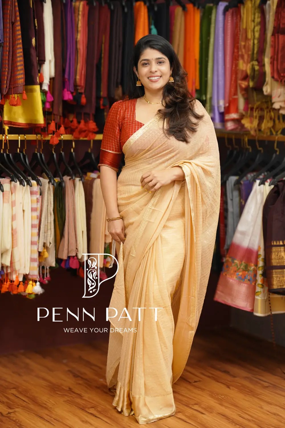 MRIDULA PURE VISCOSE GEORGETTE SAREE