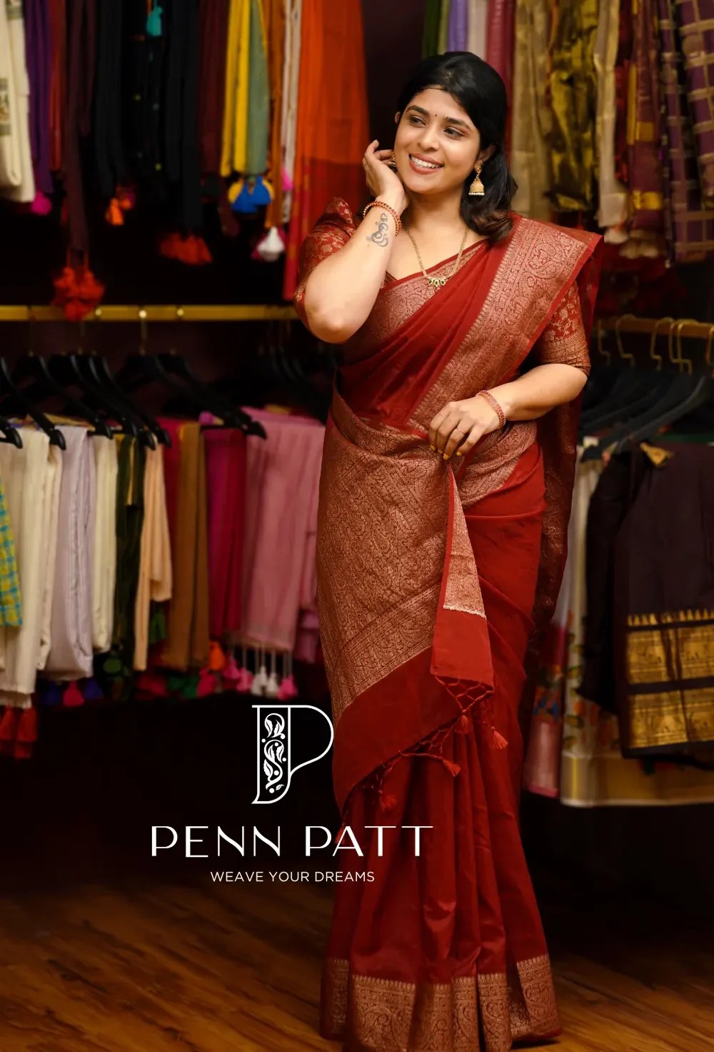 RUDRA BANARASI WARM SILK SAREE