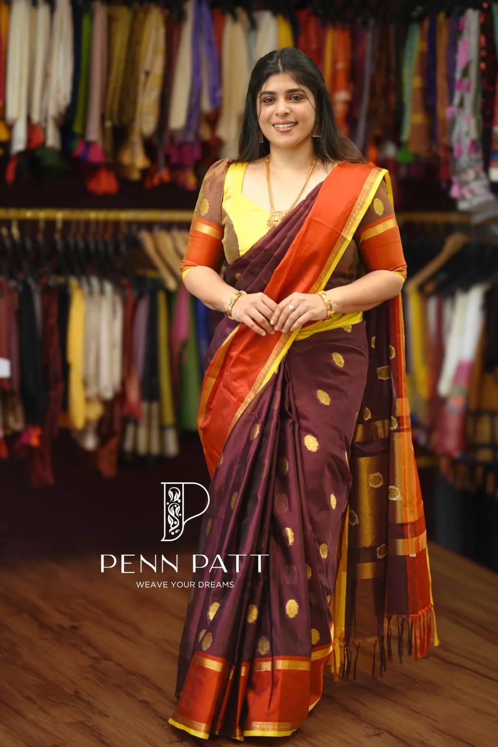 RAJAMALLI SEMI KATAN SOFT SILK SAREE