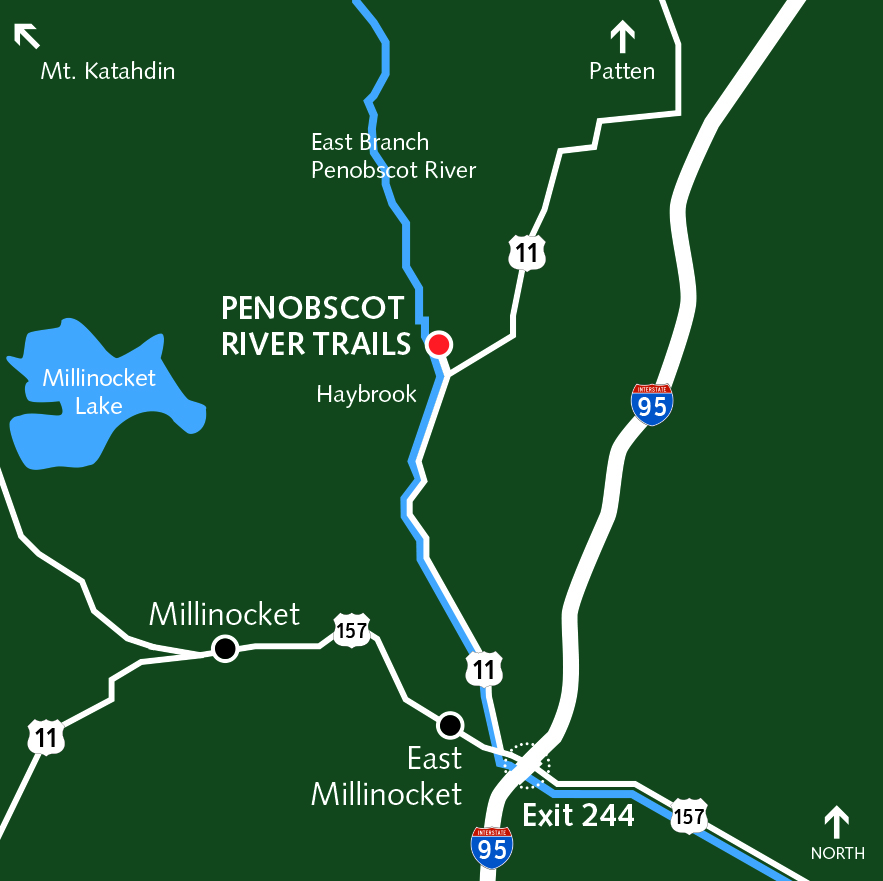 Penobscot River Map Location Map 