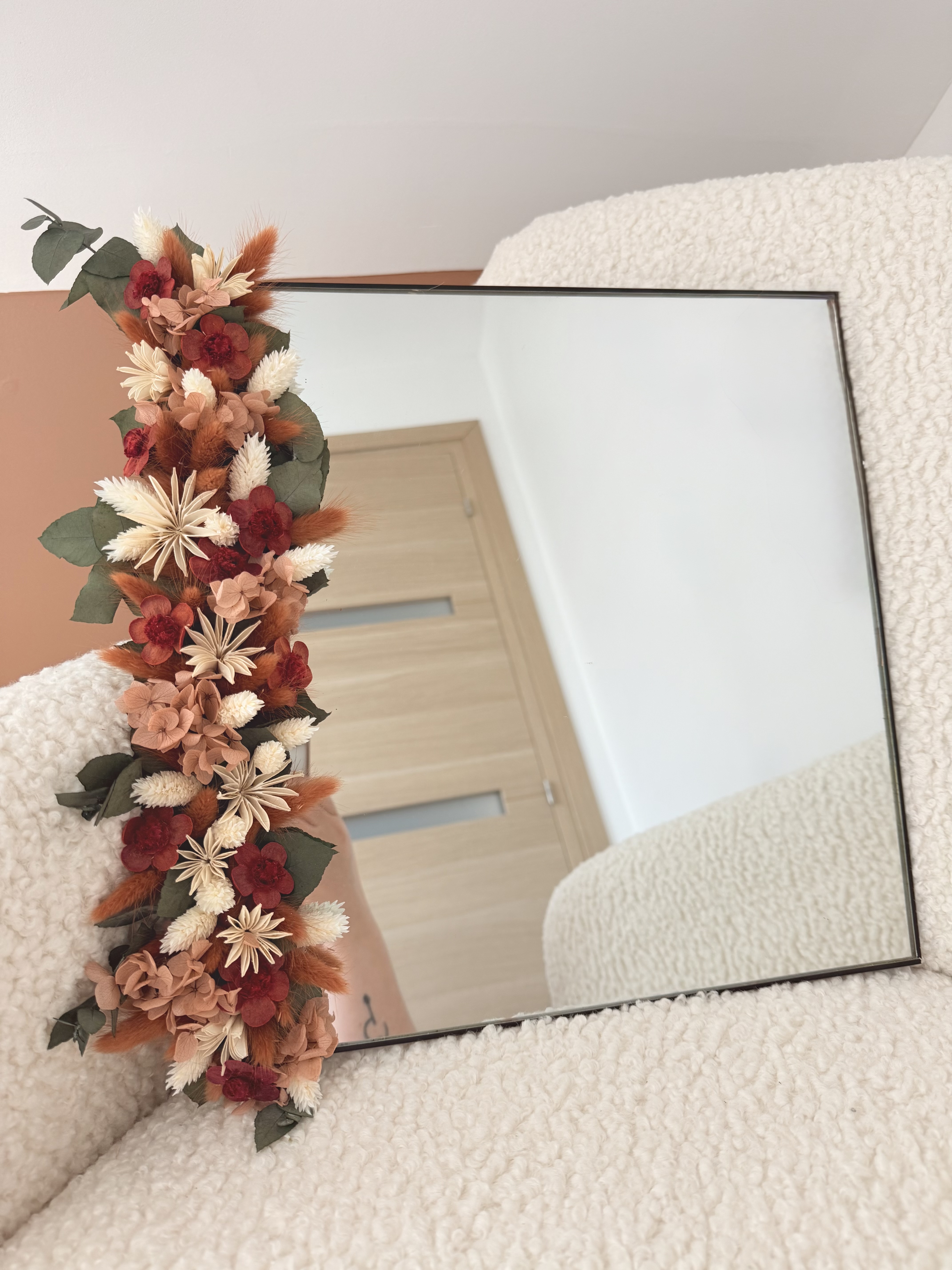 Miroir éternel carré 40cm