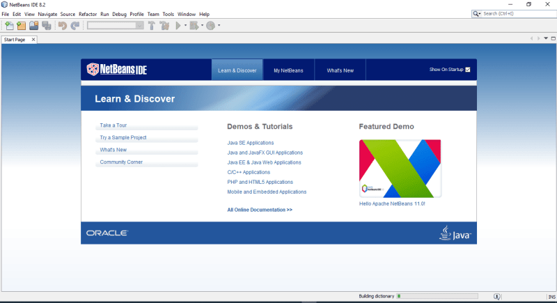 Open Source Editors and IDE - NetBeans-Java-Development-Environment