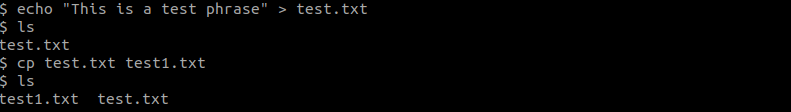 cp Command Linux